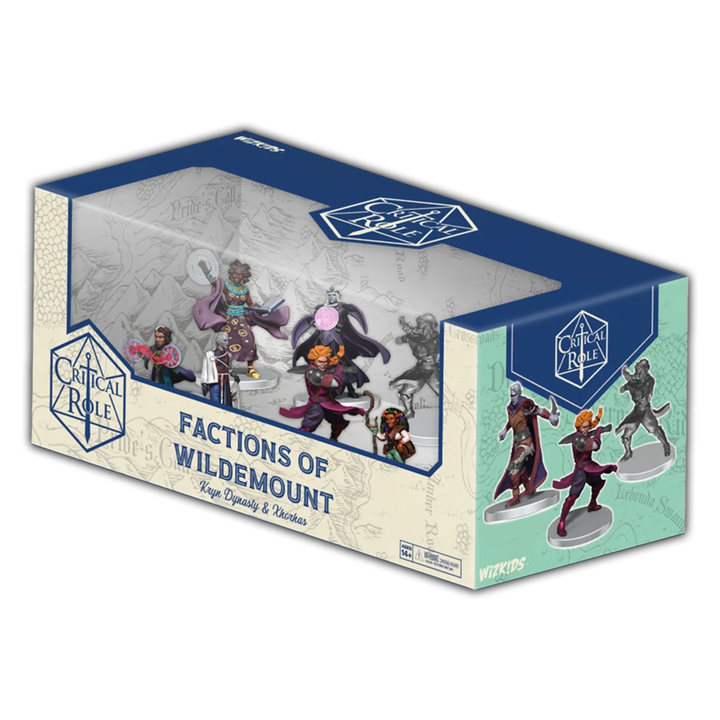 WIZKIDS Miniature Games Critical Role: Factions Of Wildemount: Kryn Dynasty & Xhorhas Box Set Miniatures (Pre-order) 3 WIZKIDS Miniature Games Critical Role: Factions Of Wildemount: Kryn Dynasty & Xhorhas Box Set Miniatures (Pre-order)