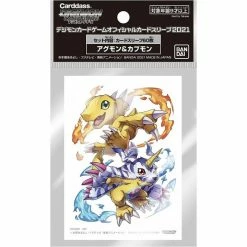 Card Sleeves Digimon TCG - Agumon And Gabumon - Official Character Sleeves 60CT