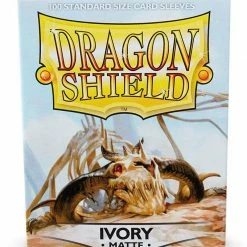 Dragon Shield - Ivory - Matte Basic Sleeves (100CT) [In Stock] Card Sleeves