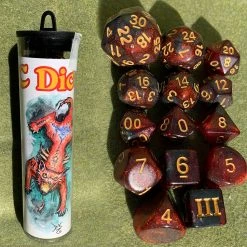 GOODMAN GAMES Dungeon Crawl Classics: Hellcat Dice Set
