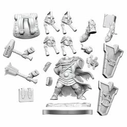 WIZKIDS Dungeons & Dragons D&D: Frameworks: Dwarf Cleric Female W1 Unpainted Miniatures [Pre-order] Miniature Games