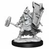 WIZKIDS Dungeons & Dragons D&D: Frameworks: Dwarf Cleric Female W1 Unpainted Miniatures [Pre-order] Miniature Games