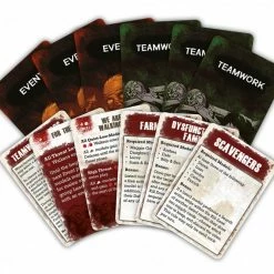 MANTIC ENTERTAINMENT Miniature Games The Walking Dead: Teamwork And Event Cards Miniatures Game [Pre-order]