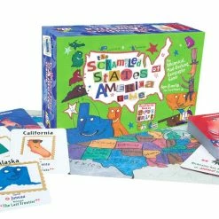 GAMEWRIGHT Non-Collectible Card Games The Scrambled States Of America Card Game