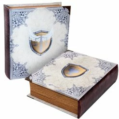 Wizardry Foundry Grimoire Deck Box, Righteous - Store 800+ Standard Size Cards [In Stock] Deck Boxes & Storage Boxes