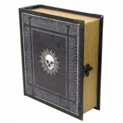 Wizardry Foundry Deck Boxes & Storage Boxes Grimoire Deck Box, Immortal Store 800+ Standard Size Cards + Spelloria Acrylic Character Stands Xevana (Bundle)