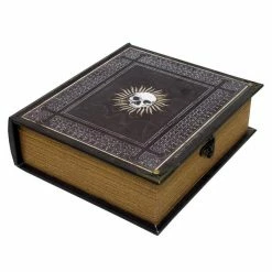 Wizardry Foundry Deck Boxes & Storage Boxes Grimoire Deck Box, Immortal Store 800+ Standard Size Cards + Spelloria Acrylic Character Stands Xevana (Bundle)
