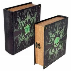 Wizardry Foundry Grimoire Deck Box, Deathrite | Store 800+ Standard Size Cards [In Stock] Deck Boxes & Storage Boxes
