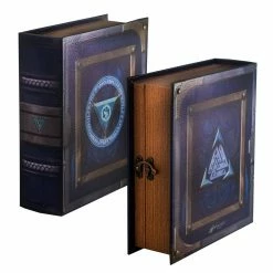 Wizardry Foundry Grimoire Deck Box, Arbiter | Store 800+ Standard Size Cards [In Stock] Deck Boxes & Storage Boxes
