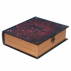 Wizardry Foundry Grimoire Deck Box, Hellbent | Store 800+ Standard Size Cards