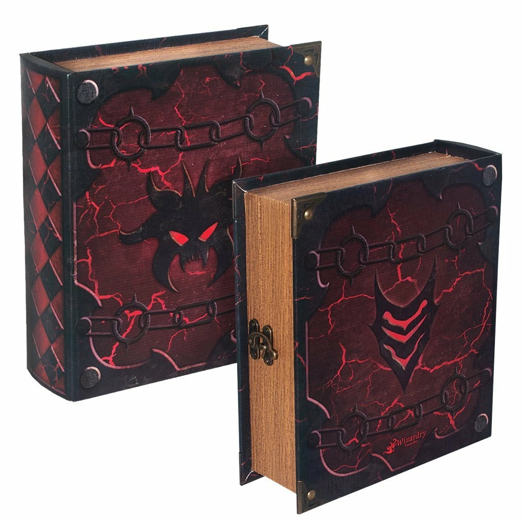 Wizardry Foundry Grimoire Deck Box, Hellbent | Store 800+ Standard Size Cards 5 Wizardry Foundry Grimoire Deck Box, Hellbent | Store 800+ Standard Size Cards