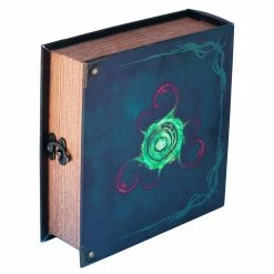 Wizardry Foundry Grimoire Deck Box, Locus | Store 800+ Standard Size Cards [In Stock] Deck Boxes & Storage Boxes