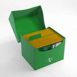 Gamegenic Deck Box: Side Holder 100+ XL Green [In Stock] Deck Boxes & Storage Boxes