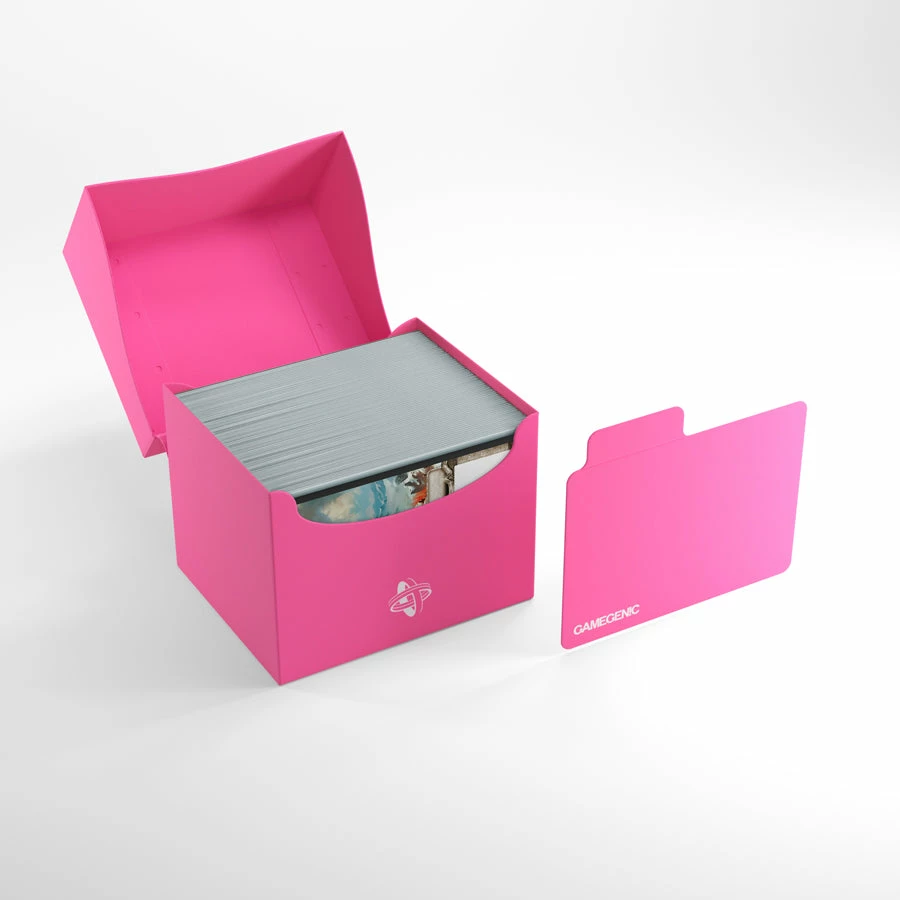 Gamegenic Deck Boxes & Storage Boxes Deck Box: Side Holder 100+ XL Pink 8 Gamegenic Deck Boxes & Storage Boxes Deck Box: Side Holder 100+ XL Pink