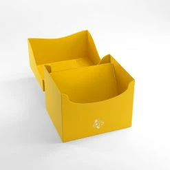 Gamegenic Deck Box: Side Holder 100+ XL Yellow Deck Boxes & Storage Boxes