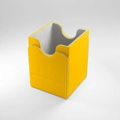 Gamegenic Deck Boxes & Storage Boxes Squire 100+ Convertible Yellow Deck Box [In Stock]