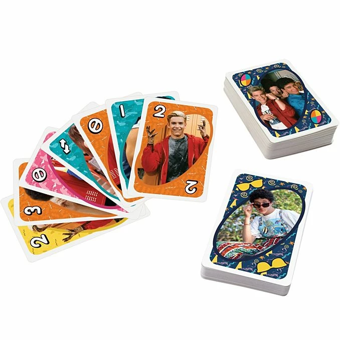 MATTEL, INC. UNO: Saved By The Bell Card Game 5 MATTEL, INC. UNO: Saved By The Bell Card Game