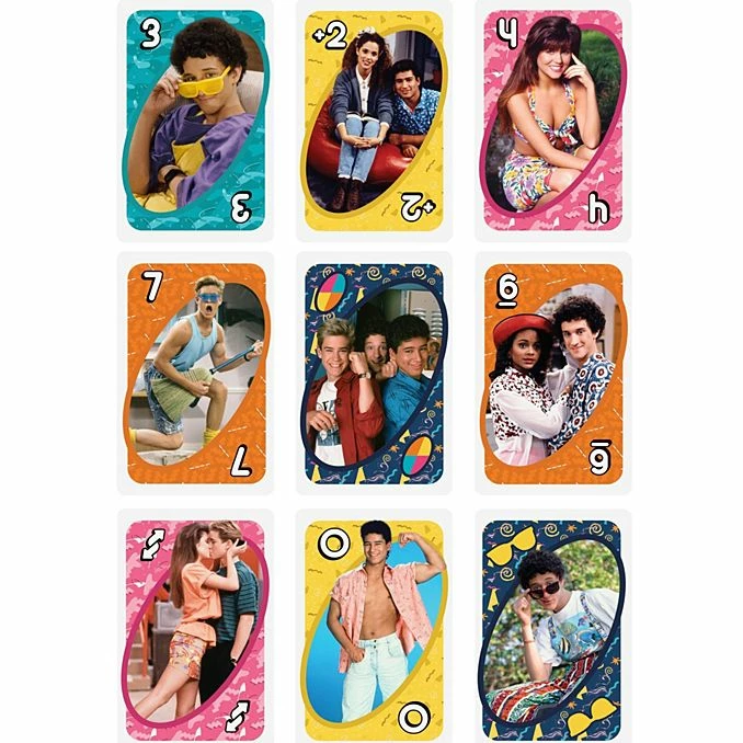 MATTEL, INC. UNO: Saved By The Bell Card Game 8 MATTEL, INC. UNO: Saved By The Bell Card Game