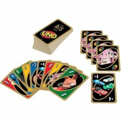 MATTEL, INC. Non-Collectible Card Games UNO: Mattel 75th Anniversary Card Game
