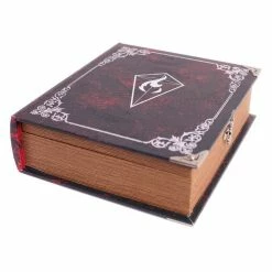 Wizardry Foundry Deck Boxes & Storage Boxes Grimoire Deck Box, Fury | Store 800+ Standard Size Cards [In Stock]