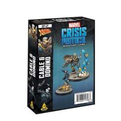 ATOMIC MASS GAMES Marvel Crisis Protocol: Domino & Cable Character Pack Miniatures Game