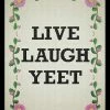 LEGION SUPPLIES Live Laugh Yeet Art Sleeves (50 CT) Card Sleeves