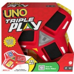 MATTEL UNO: Triple Play Card Game