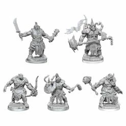 WIZKIDS Dungeons & Dragons D&D Frameworks: Orcs W1 Unpainted Miniatures [Pre-order]