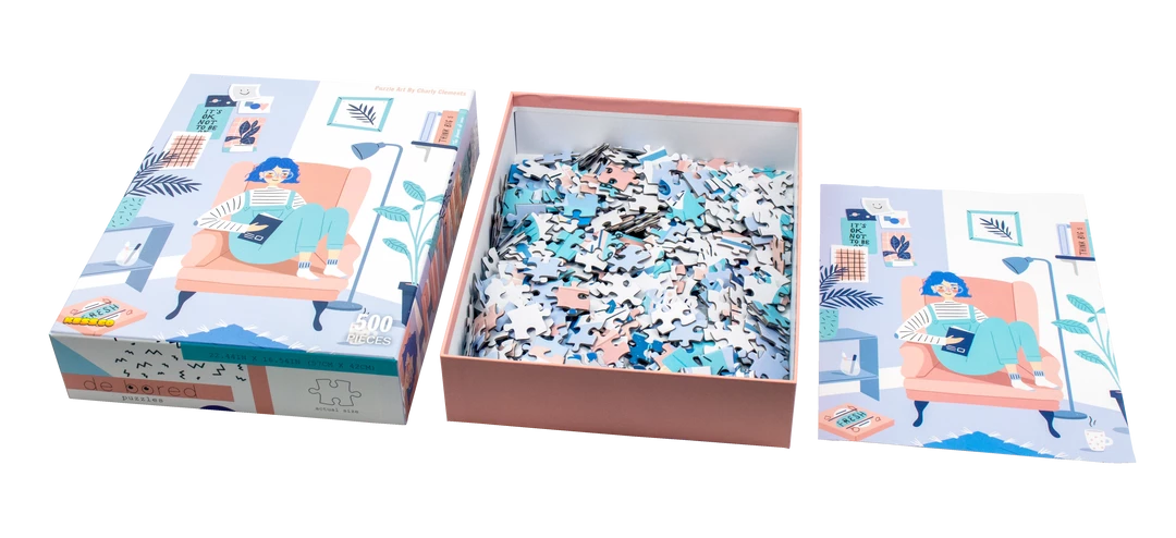 Puzzles Quiet Night In 500pcs Kess Co De.bored Puzzle 4 Puzzles Quiet Night In 500pcs Kess Co De.bored Puzzle