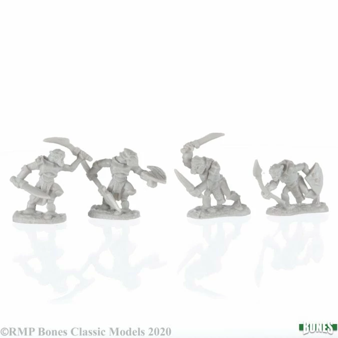 Reaper Miniatures - Dark Heaven Bones: Armored Goblin Warriors Miniatures Miniature Games 3 Reaper Miniatures - Dark Heaven Bones: Armored Goblin Warriors Miniatures Miniature Games