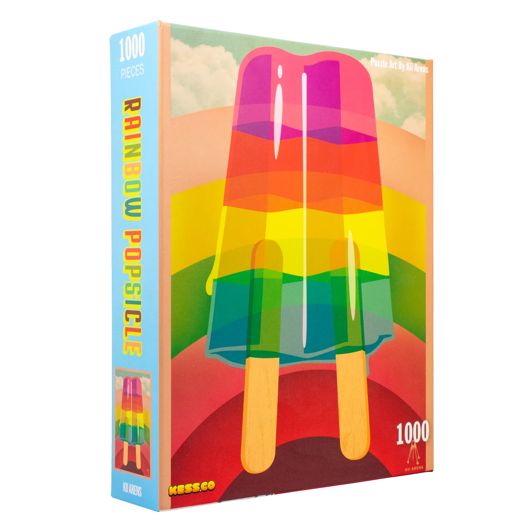 Rainbow Popsicle 1000pcs Kess Co De.bored Puzzle 3 Rainbow Popsicle 1000pcs Kess Co De.bored Puzzle