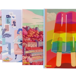 Rainbow Popsicle 1000pcs Kess Co De.bored Puzzle 8 Rainbow Popsicle 1000pcs Kess Co De.bored Puzzle