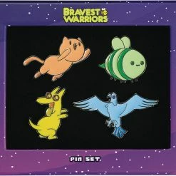 Novelties Bravest Warriors - Dark Horse Comics Enamel Pin Set