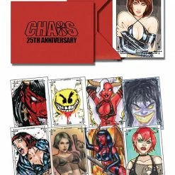 Chaos 25th Anniversary Ultra Premium Sketch Card By Dynamite Novelties