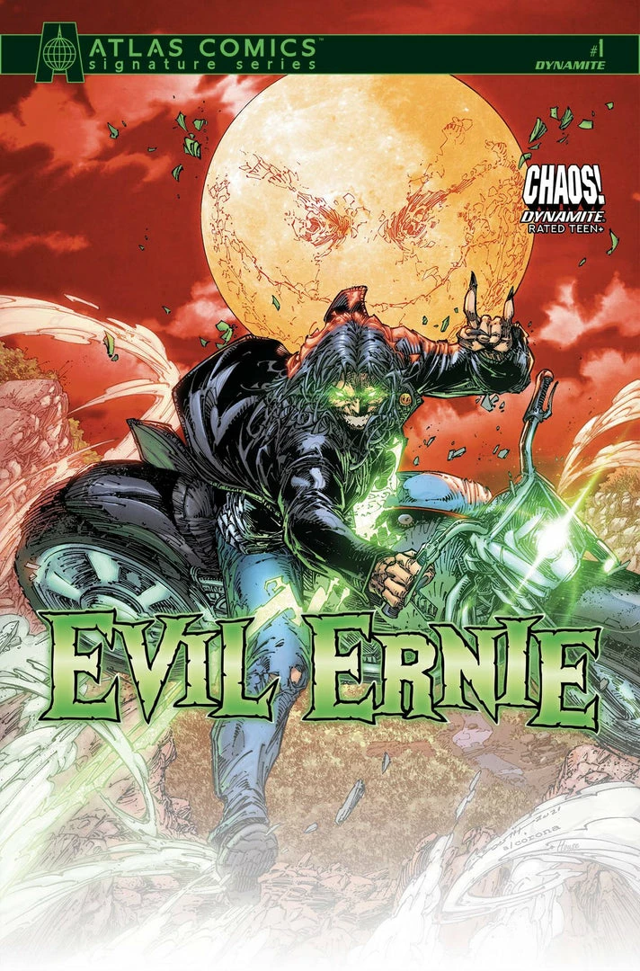 Evil Ernie #1 Cover G Lobdell Sign Atlas Edition (C: 0-1-2) - Dynamite Comic Book All Comic Books 3 Evil Ernie #1 Cover G Lobdell Sign Atlas Edition (C: 0-1-2) - Dynamite Comic Book All Comic Books