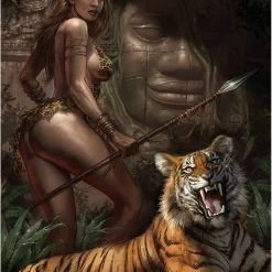All Comic Books Sheena Queen Jungle #2 Cover J Parrillo Limited Virgin Edition - Dynamite Comic Book