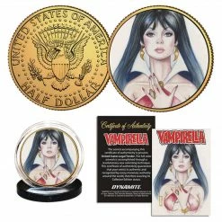 Vampirella Golightly Crowdfunder EXC - Dynamite Gold Coin [Pre-order]