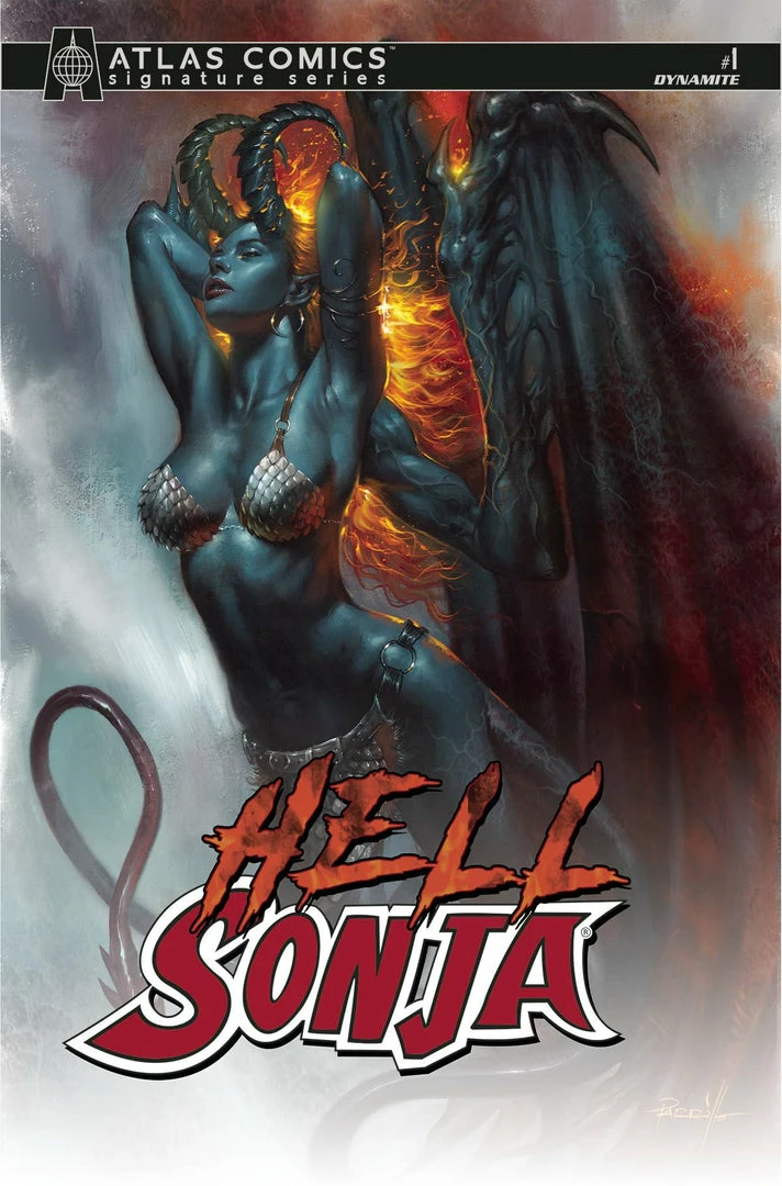 Hell Sonja #1 CVR L Hastings Sgn Atlas Edition (C: 0-1-2) - Dynamite Comic Book All Comic Books 3 Hell Sonja #1 CVR L Hastings Sgn Atlas Edition (C: 0-1-2) - Dynamite Comic Book All Comic Books