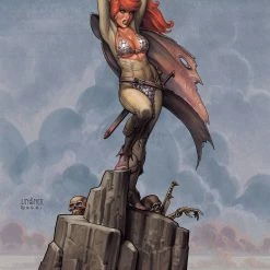 Red Sonja (2021) #5 CVR K Linsner Ltd Virgin (C: 0-1-2) - Dynamite Comic Book
