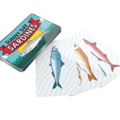 25TH CENTURY GAMES Non-Collectible Card Games Sunny Day Sardines Card Game