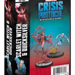 ATOMIC MASS GAMES Marvel Crisis Protocol: Scarlet Witch & Quicksilver Character Pack Miniatures Game Miniature Games