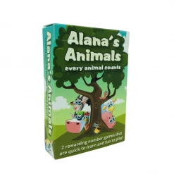 GENIUS GAMES Alana's Animals: A Beginner's Counting Card Game Non-Collectible Card Games