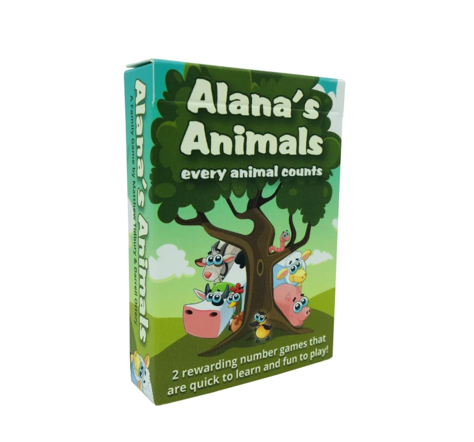 GENIUS GAMES Alana's Animals: A Beginner's Counting Card Game Non-Collectible Card Games 3 GENIUS GAMES Alana's Animals: A Beginner's Counting Card Game Non-Collectible Card Games