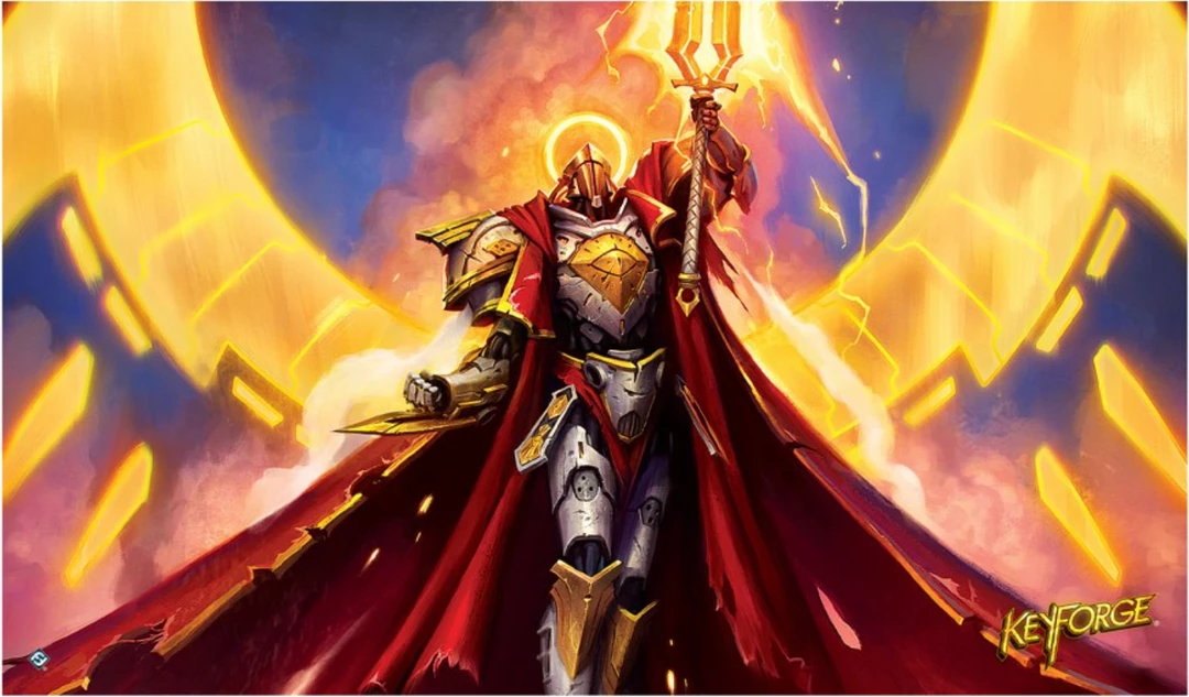 Fantasy Flight Games KeyForge: Lieutenant Gorvenal Playmat 3 Fantasy Flight Games KeyForge: Lieutenant Gorvenal Playmat