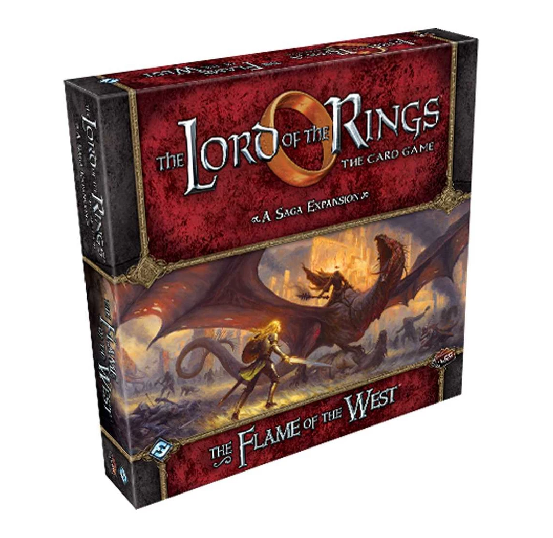 Fantasy Flight Games The Lord Of The Rings LCG: The Flame Of The West Expansion 3 Fantasy Flight Games The Lord Of The Rings LCG: The Flame Of The West Expansion
