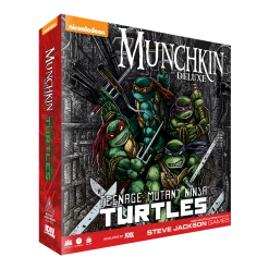 IDW PUBLISHING Munchkin: Teenage Mutant Ninja Turtles Deluxe Edition Card Game