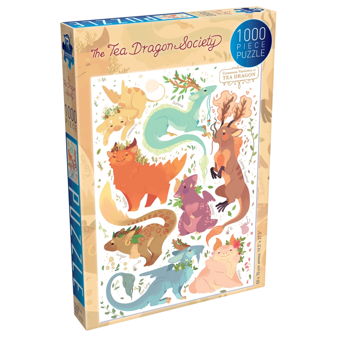 RENEGADE GAME STUDIOS The Tea Dragon Society Puzzles #1 - The Common Varieties Of Tea Dragon 3 RENEGADE GAME STUDIOS The Tea Dragon Society Puzzles #1 - The Common Varieties Of Tea Dragon