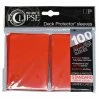 Eclipse Apple Red Ultra Pro Pro-Matte Basic Sleeves 100CT Card Sleeves