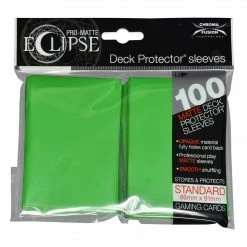 Eclipse Lime Green Ultra Pro Pro-Matte Basic Sleeves 100CT