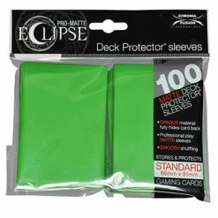 Eclipse Lime Green Ultra Pro Pro-Matte Basic Sleeves 100CT